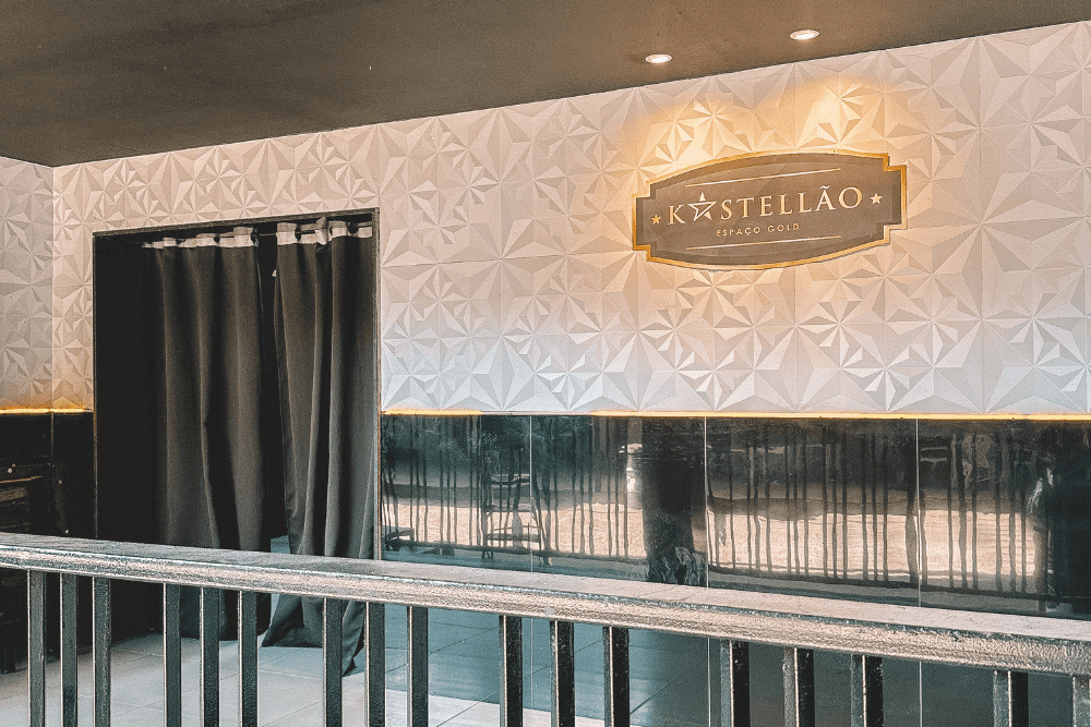 Espaço para eventos no Meier.