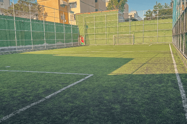 Espaço para eventos no Meier.